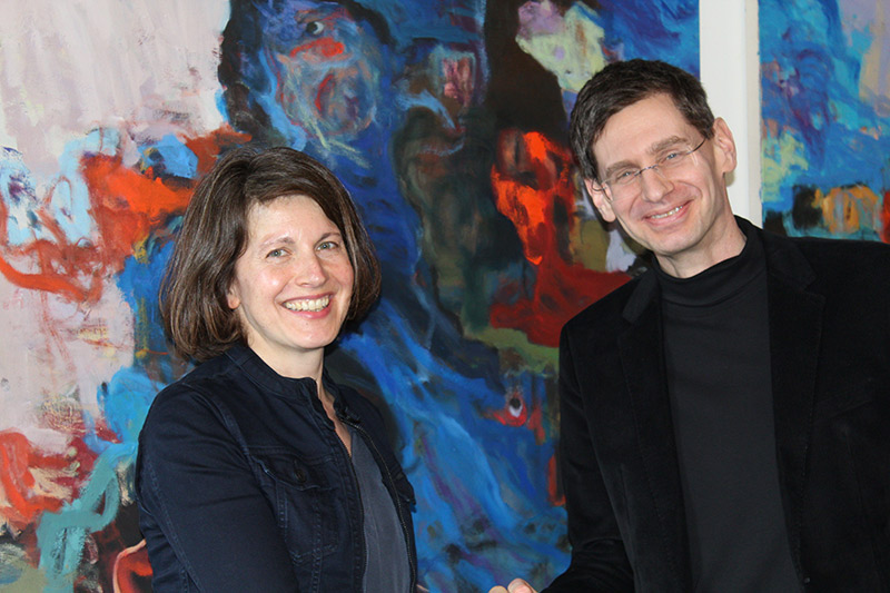Frau Dr. Sandra Schramke und Dr. Arne Zerbst