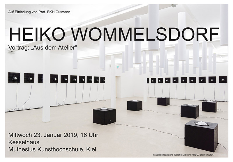 Heiko Wommelsdorf - Aus dem Atelier