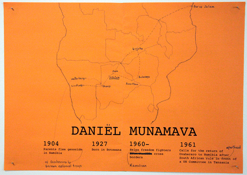 aura Horelli, Simon Tjimbawe, Daniel Munamava Street, 2026 (Detail)